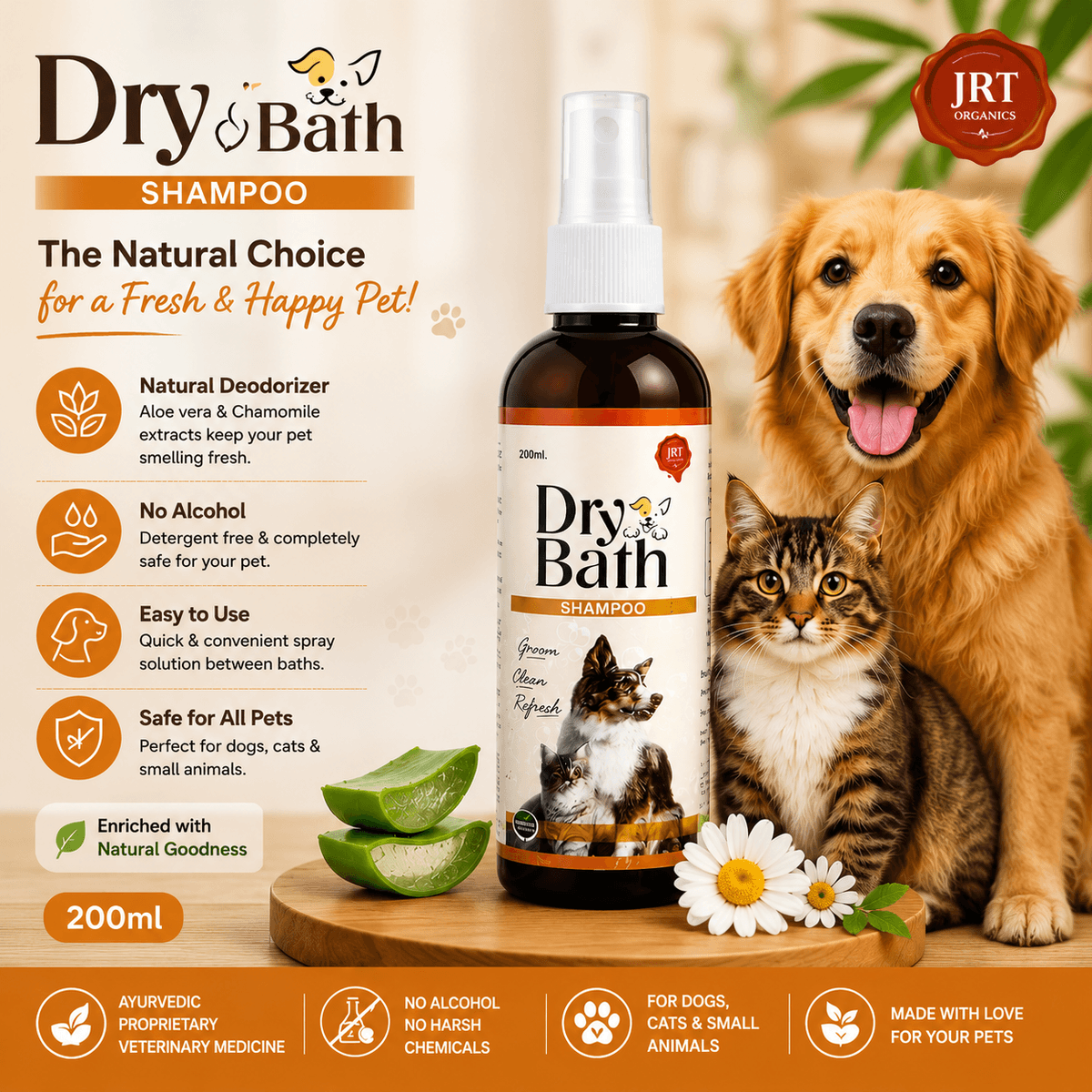 Dry Bath Shampoo