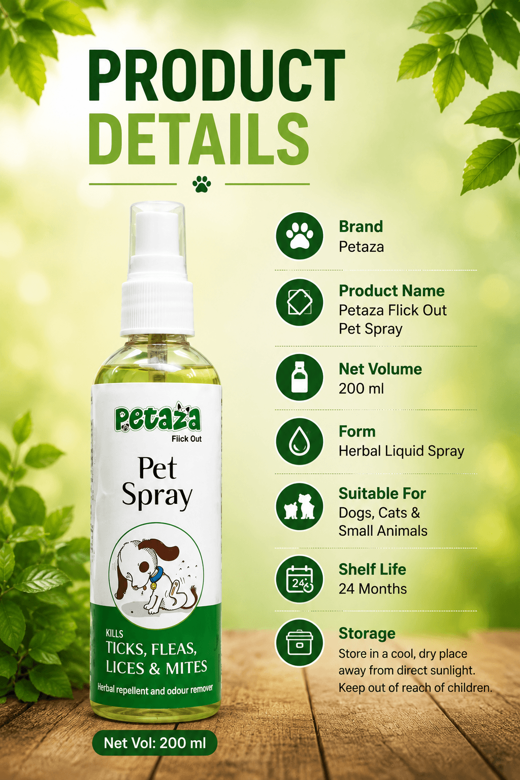 Petaza Pet Spray