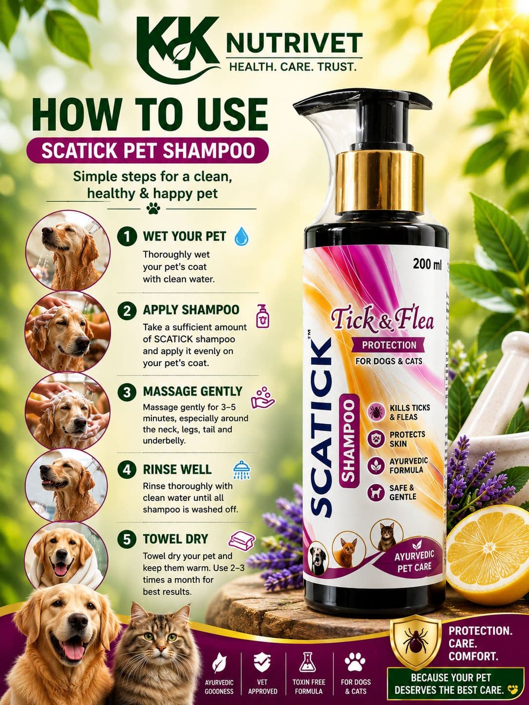 Scatick Shampoo