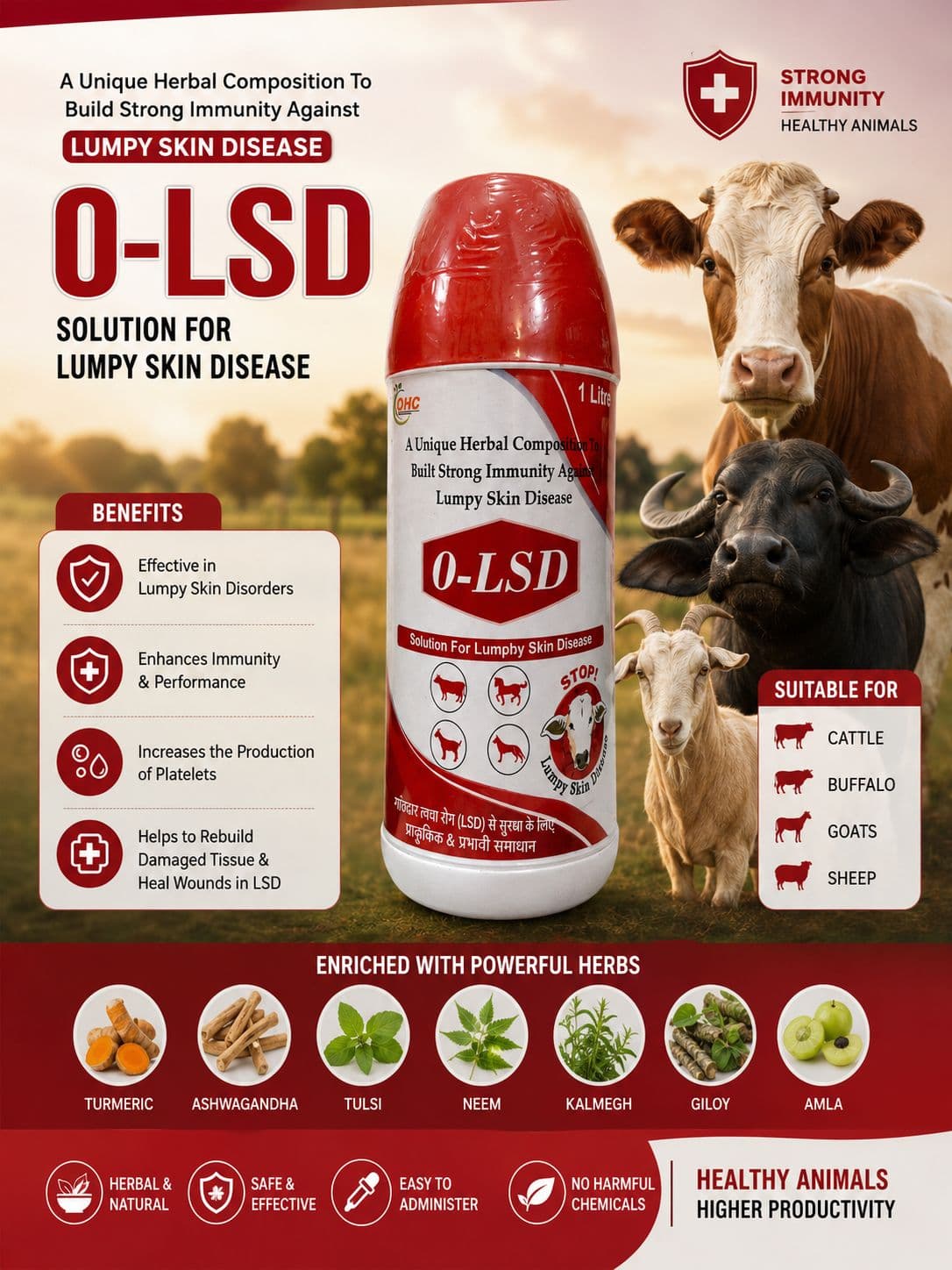 0-LSD LIQUID Lumpy SKin Disease