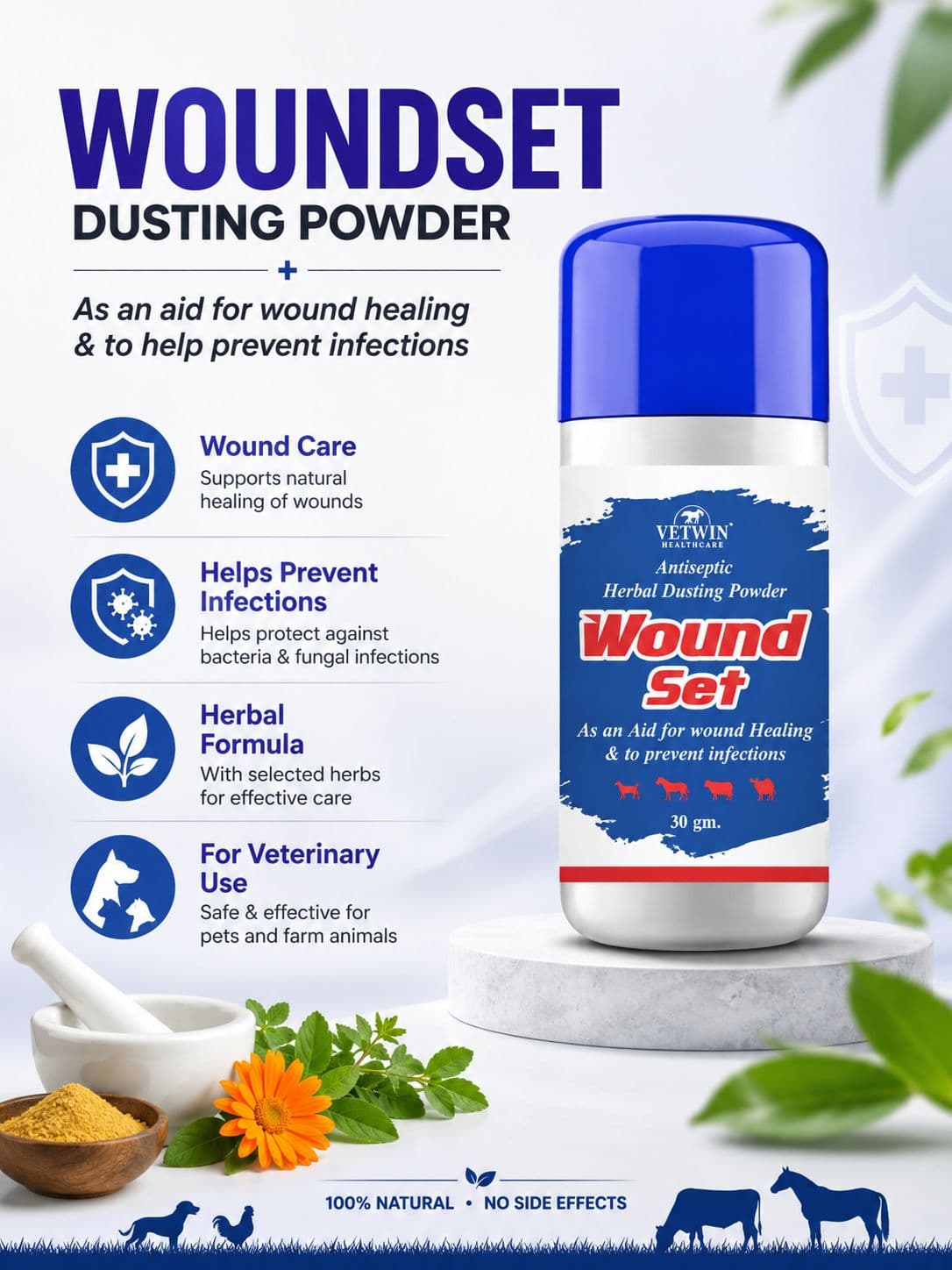 Wound Set Dusting Powder