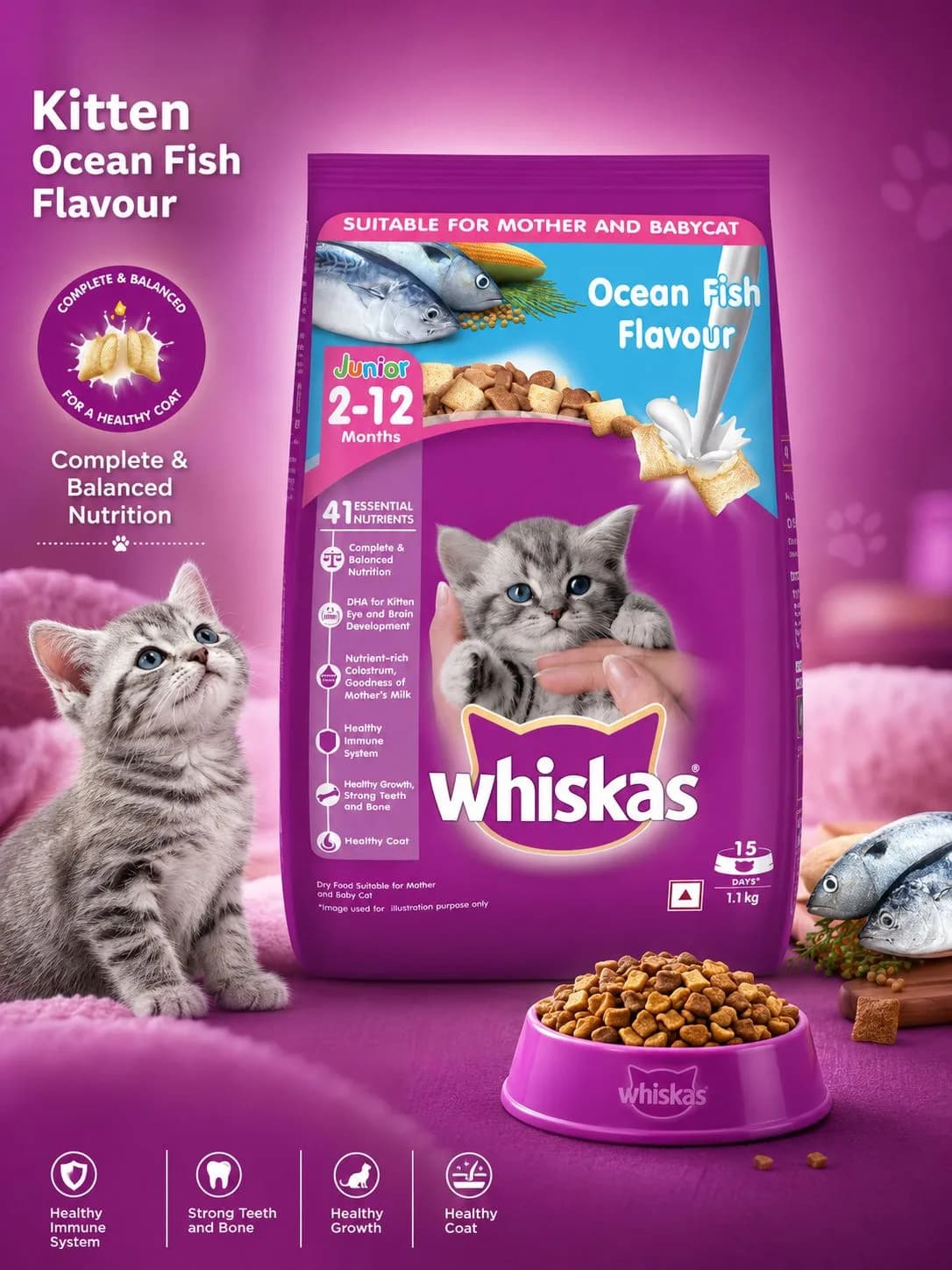 Whiskas Junior Ocean Fish