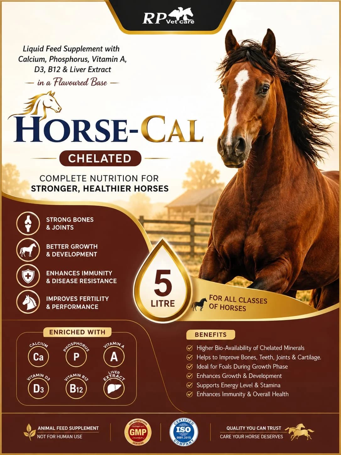 Horse Cal (3 * 5 Ltr)